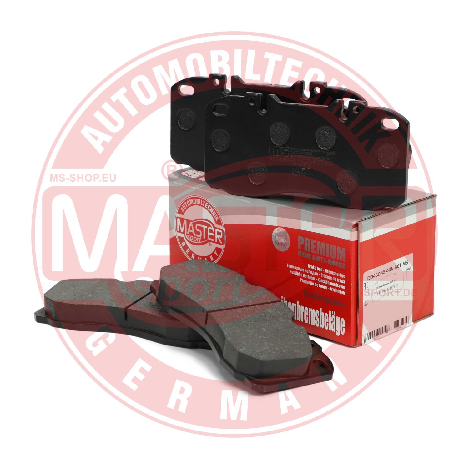 Placute frana MASTERSPORT GERMANY 13046049142N-SET-MS